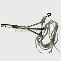 MAX-CLAW Extendable Pole w/3 Prongs - Hydro-Max Jetter