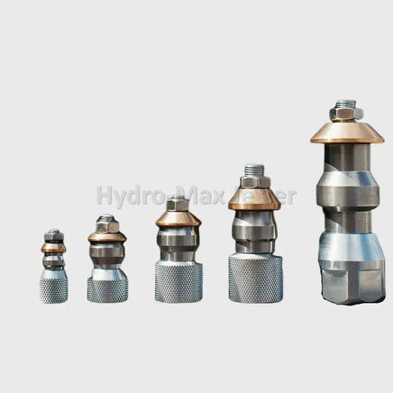 Rotary Jet Nozzles 1/8", 1/4", 3/8", 1/2", 3/4" - Hydro-Max Jetter