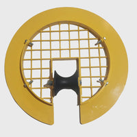 Safety Manhole Roller Cover Fits 20"-26" Opening