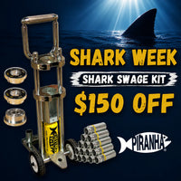 Piranha Hose Repair Kit - Shark 1/8", 3/16", 1/4", 3/8", 1/2", 3/4", 1"