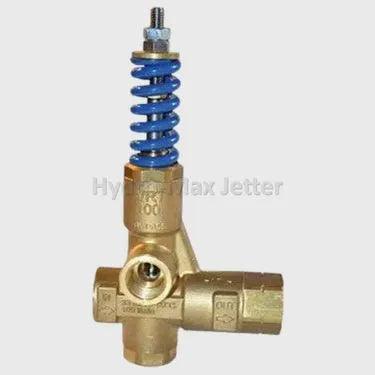 Brass Unloader Valve ½” FPT w/Blue Spring - Hydro-Max Jetter