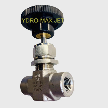 Bypass Handle and/or Valve 6k-PSI Maximum Pressure - Hydro-Max Jetter