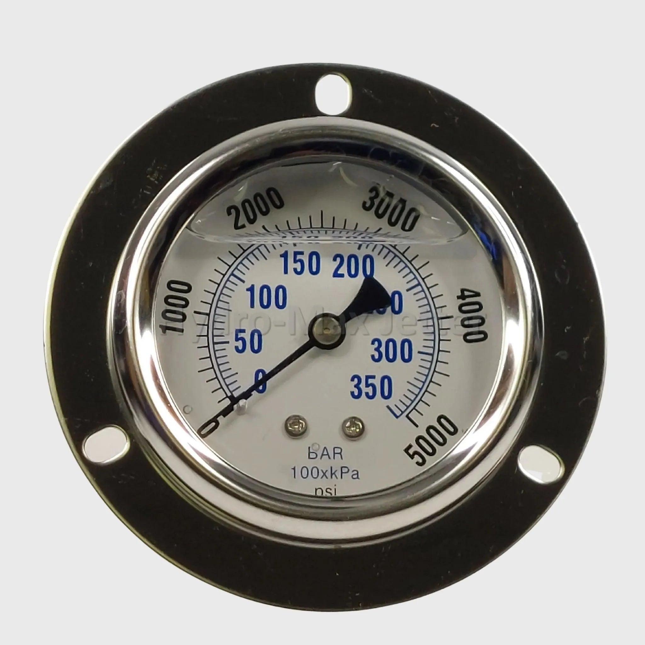 Pressure gauge discount with max indicator