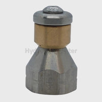 Rotating Sewer Nozzle @ 4000 PSI 1/8", 1/4", 3/8" - Hydro-Max Jetter