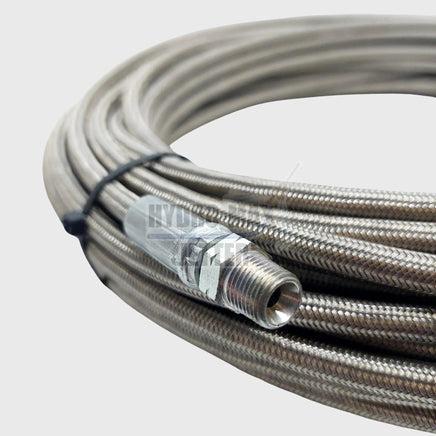 Stainless Steel Trap Hose 3/16”(I.D.) - Hydro-Max Jetter