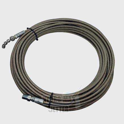 Stainless Steel Trap Hose 3/16”(I.D.) - Hydro-Max Jetter