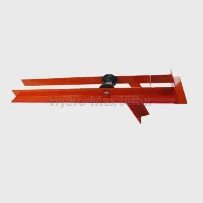 Top Aluminum Manhole Roller (Orange Powder Coated) - Hydro-Max Jetter
